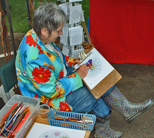 meSGFestival Maureen Frank - The Mandala Lady