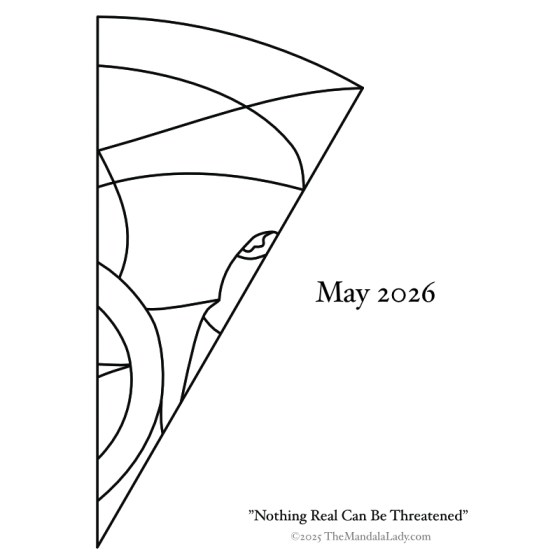 Mandala of the Year 26-05 Nothing Real Can Be Threatened