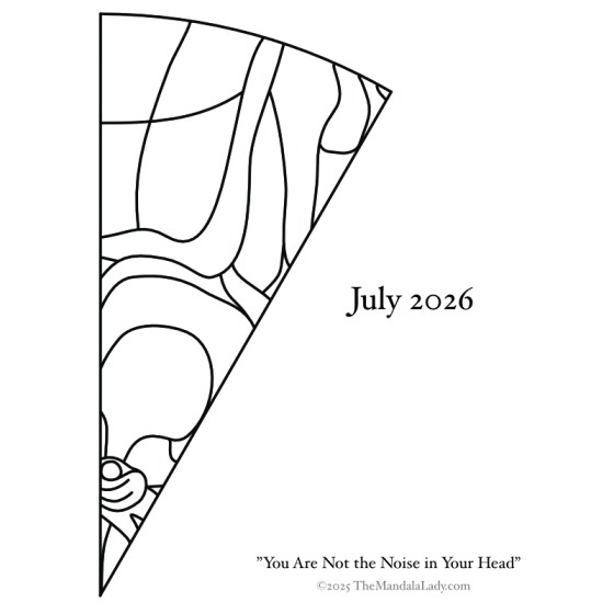Mandala of the Year 26-07 You Are Not the Voice in Your Head