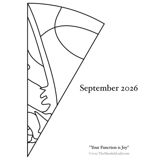 Mandala of the Year 26-09 Your Function is Joy